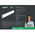 Светильник SMILE 16 547х140х67 CRI80 4000 milky IP20 Светильник SMILE 16 547х140х67 CRI80 4000 milky IP20