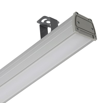 Светильник LED-PR 1250х87х78 W120/6500K opal-sand Светильник LED-PR 1250х87х78 W120/6500K opal-sand