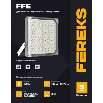 Светильник FFE 101 100-850-D60 Светильник FFE 101 100-850-D60