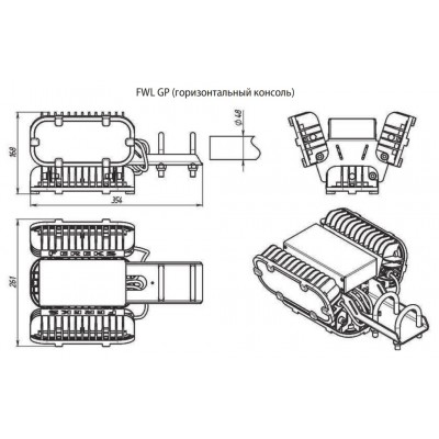 Периметральный светильник FWL GP 15-100/К15-Ш/850/04/КB IP66 FEREKS Периметральный светильник FWL GP 15-100/К15-Ш/850/04/КB IP66 FEREKS