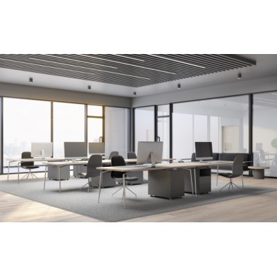 Светильник LIGHTING 1011 40/6500К 1200х54х58 черный Светильник LIGHTING 1011 40/6500К 1200х54х58 черный