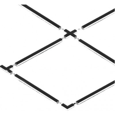 Светильник X-образный LIGHTING 1010 12/4000К 180х180х58 белый Светильник X-образный LIGHTING 1010 12/4000К 180х180х58 белый