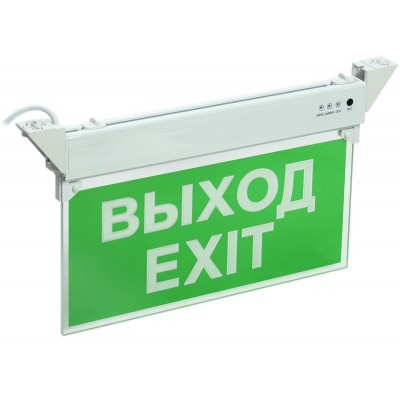Аварийная подсветка ССА 2101 3Вт 3ч ВЫХОД-EXIT IP20 Аварийная подсветка ССА 2101 3Вт 3ч ВЫХОД-EXIT IP20