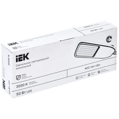 Светильник ДКУ 1004-50Ш PRO 3000К IP65 Светильник ДКУ 1004-50Ш PRO 3000К IP65