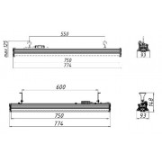 Светильник L-industry 90 Turbine 76/Г60/4,0К/01/IKV-23 IP66