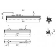 Светильник L-industry 60 Turbine 50/Г30/4,0К/01/IKV-22 IP66