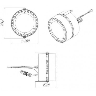 Светильник L-industry II 71/Г60/5,0К/05 IP65 Светильник L-industry II 71/Г60/5,0К/05 IP65