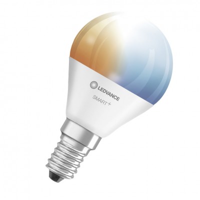 Светодиодная лампа Smart+WiFi Mini Bulb Tunable White 40 5W/2700-6500K E14 Светодиодная лампа Smart+WiFi Mini Bulb Tunable White 40 5W/2700-6500K E14