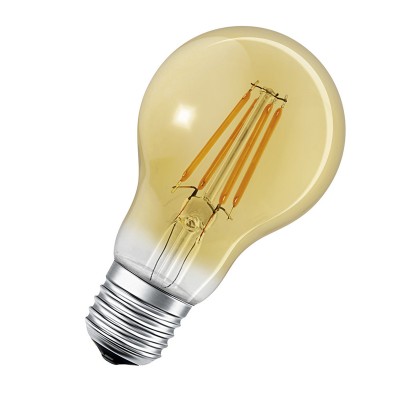 Светодиодная лампа Smart+WiFi CL Edison Gold DIM 53 6W/824 E27 Светодиодная лампа Smart+WiFi CL Edison Gold DIM 53 6W/824 E27