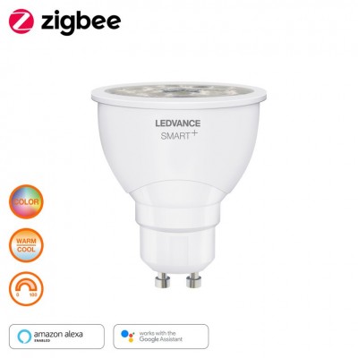 Светодиодная лампа Smart+ZB Spot GU10 Multicolour 5W 220-240 V 100° Светодиодная лампа Smart+ZB Spot GU10 Multicolour 5W 220-240 V 100°