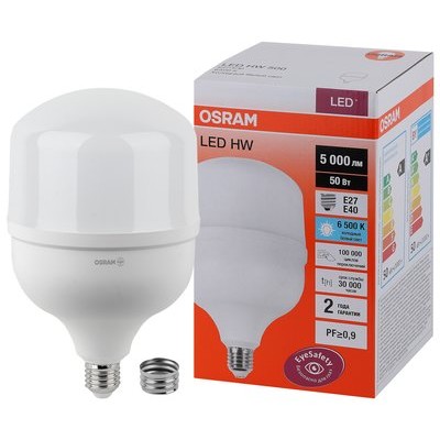 Лампа LED HW 50W/865 230V E27/E40 RU Лампа LED HW 50W/865 230V E27/E40 RU
