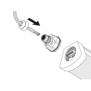 DP COMPACT 1500 55W 4000K IP66 GY LEDV