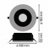Даунлайт DL UGR19 DN155 PFM 14W/830 WT IP54 Даунлайт DL UGR19 DN155 PFM 14W/830 WT IP54