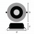 Даунлайт DL UGR19 DN195 PFM 21W/830 WT IP54 Даунлайт DL UGR19 DN195 PFM 21W/830 WT IP54