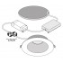 Даунлайт DL UGR19 DN195 PFM 21W/830 WT IP54 Даунлайт DL UGR19 DN195 PFM 21W/830 WT IP54