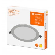 DL SLIM ALU 205 22W 3000K WT LEDV