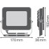 Прожектор FL COMP V 50W 865 SYM 100 BK Прожектор FL COMP V 50W 865 SYM 100 BK