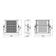 Прожектор FL Eco Class HP 500W 857 N 68500 BK