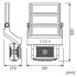 Прожектор FL MAX LUM 900W 757 Sym 10 Wal Прожектор FL MAX LUM 900W 757 Sym 10 Wal
