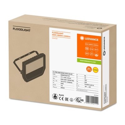 Прожектор FL PFM G3 30W/4000K SYM 100 WT Прожектор FL PFM G3 30W/4000K SYM 100 WT