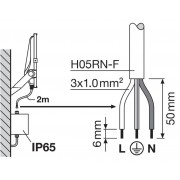 Прожектор FL PRF Sym 60 290W 4000K BK