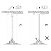 HB g3 155W/6500K 110DEG IP65 LEDV