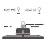 HB g3 190W/4000K 110DEG IP65 LEDV