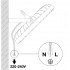 Светильник HB COMP V 133W 865 110DEG IP65 Светильник HB COMP V 133W 865 110DEG IP65