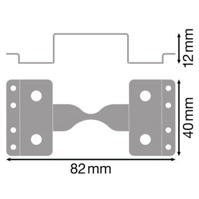 Разъем для линейного монтажа Lightline Connector Разъем для линейного монтажа Lightline Connector