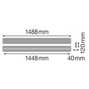 Светильник LINEAR IndiviLED D Dali 1500 25W/3000K