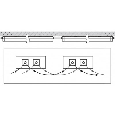 Линейный светодиодный светильник LN SURFACE IP44 1200 36W 4000K WT LEDV Линейный светодиодный светильник LN SURFACE IP44 1200 36W 4000K WT LEDV