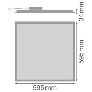 Светильник PANEL COMPACT 600 V 33W 840