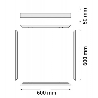Комплект для накладного монтажа Surface Mount Kit H70 Комплект для накладного монтажа Surface Mount Kit H70
