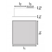 PL IP54 600 36W 4000K OP LEDV