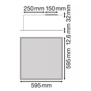 PL IP54 600 36W 4000K OP LEDV