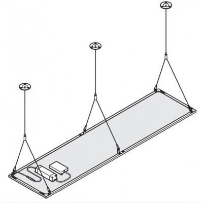 Универсальная светодиодная панель PL PFM UGR19 1200 30W/940 LEDV Универсальная светодиодная панель PL PFM UGR19 1200 30W/940 LEDV