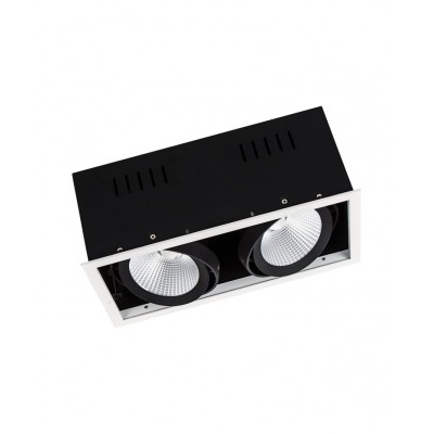 Спот светильник SP MULTI 2 x 30W/4000K FL WT/BK Спот светильник SP MULTI 2 x 30W/4000K FL WT/BK