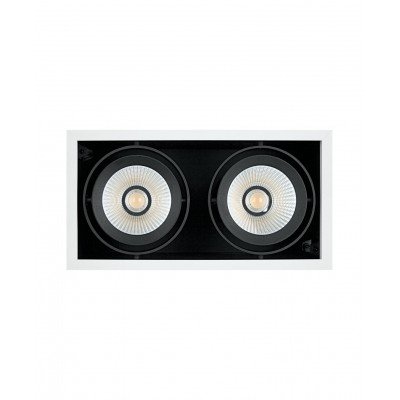 Спот светильник SP MULTI 2 x 30W/4000K FL WT/BK Спот светильник SP MULTI 2 x 30W/4000K FL WT/BK