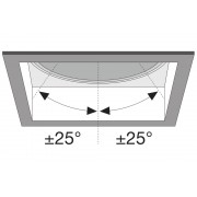 Спот светильник SP SQ DK ADJUST 8W/3000K FL BK