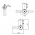 Регулируемый кронштейн ADJUST ANGLE ADPT 48/60 Регулируемый кронштейн ADJUST ANGLE ADPT 48/60