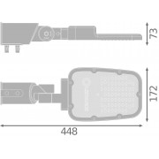 Светильник SL AREA Spd SM V 45W 765 RV20ST Gy