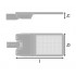 Светильник SL FLEX LA P 110W 740 RV25ST WAL Светильник SL FLEX LA P 110W 740 RV25ST WAL