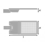 Светильник SL FLEX MD P 58W 740 RV25ST WAL