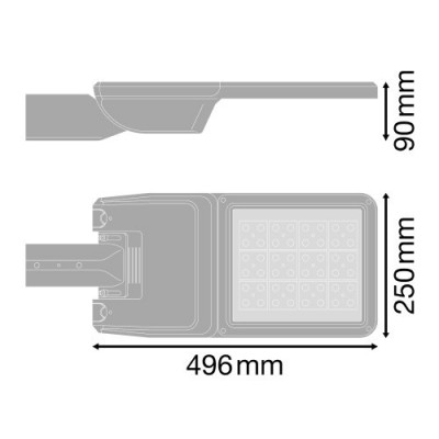 Светильник SL FLEX MD P 80W 740 RV25ST WAL Светильник SL FLEX MD P 80W 740 RV25ST WAL