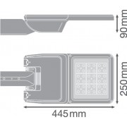 Светильник SL FLEX SM P 13W 740 RV25ST WAL