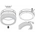 Накладка декоративная Ring 250 WT SF BLKH Накладка декоративная Ring 250 WT SF BLKH