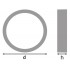 Накладка декоративная Ring 250 WT SF BLKH Накладка декоративная Ring 250 WT SF BLKH