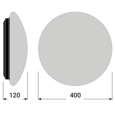 ЖКХ светильник SF CIRCULAR Sen 400 V 24W 840 IP44 ЖКХ светильник SF CIRCULAR Sen 400 V 24W 840 IP44