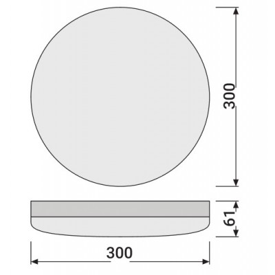 ЖКХ светильник SF COMPACT 300 24W/3000K IK10 IP65 ЖКХ светильник SF COMPACT 300 24W/3000K IK10 IP65