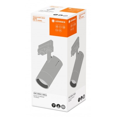 Трековый светильник TRACK Spot ZOOM DIM D85 25W 4000K 97R WT Трековый светильник TRACK Spot ZOOM DIM D85 25W 4000K 97R WT